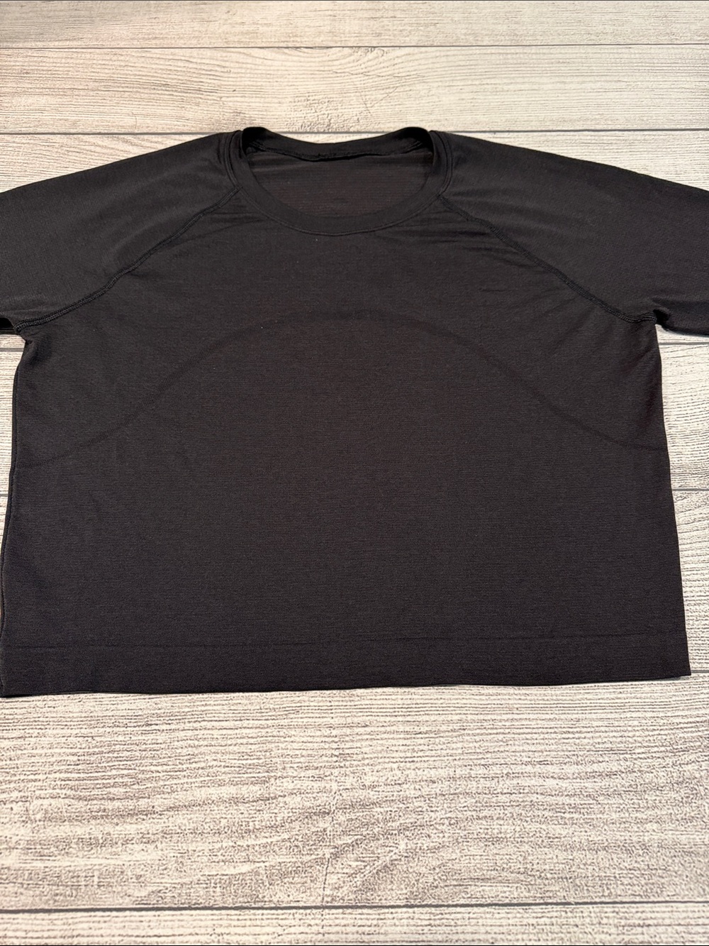 🍋Women’s Lululemon Swiftly Tech Long Sleeve Running Top Size 10 Black🍋